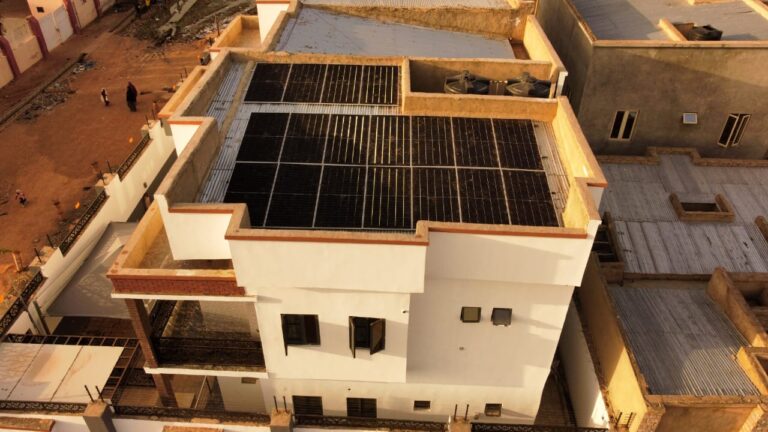 Completed residential solar installation in Kano by Illamab Energy Solutions