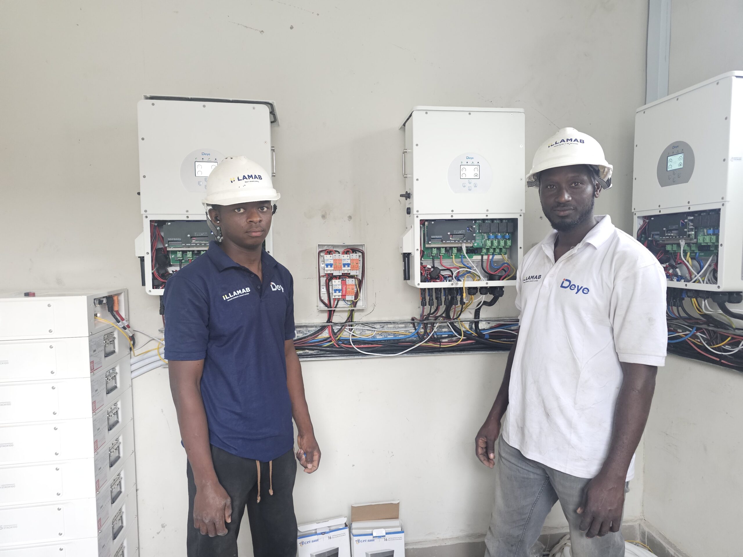Technical solar installation work by Illamab Energy Solutions