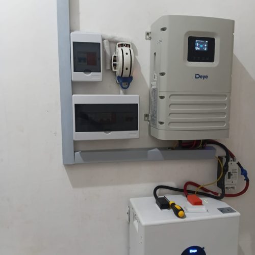 Deye solar inverter and battery system installation by Illamab Energy Solutions